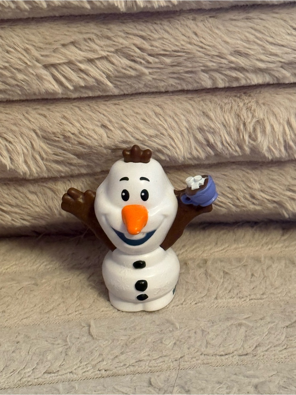 💞4/$35- Disney Frozen Olaf Figure with Hot Chocolate Little People Mattel 2012